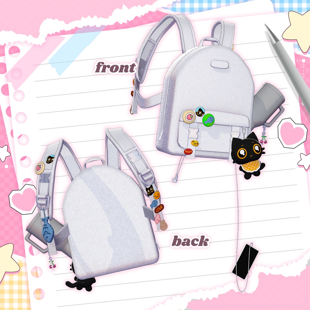 🎒 Rookly Mate 🎒 No. 006『 VRC Clothes / VRC 衣装 』