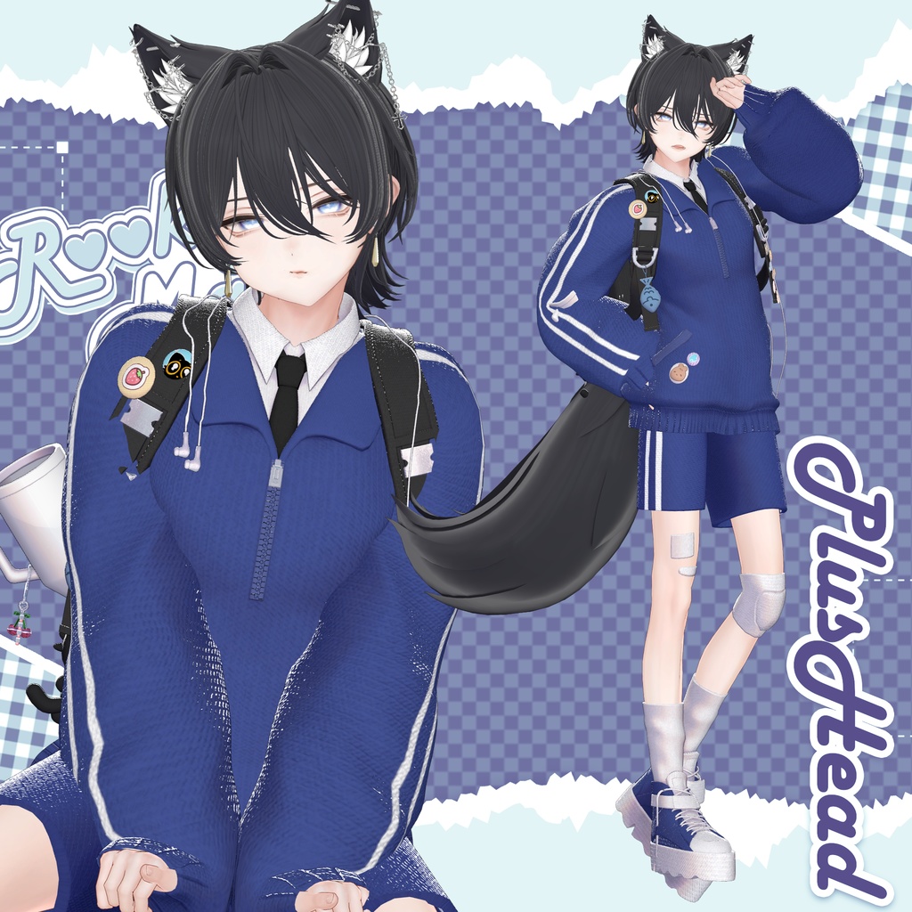 🎒 Rookly Mate 🎒 No. 006『 VRC Clothes / VRC 衣装 』