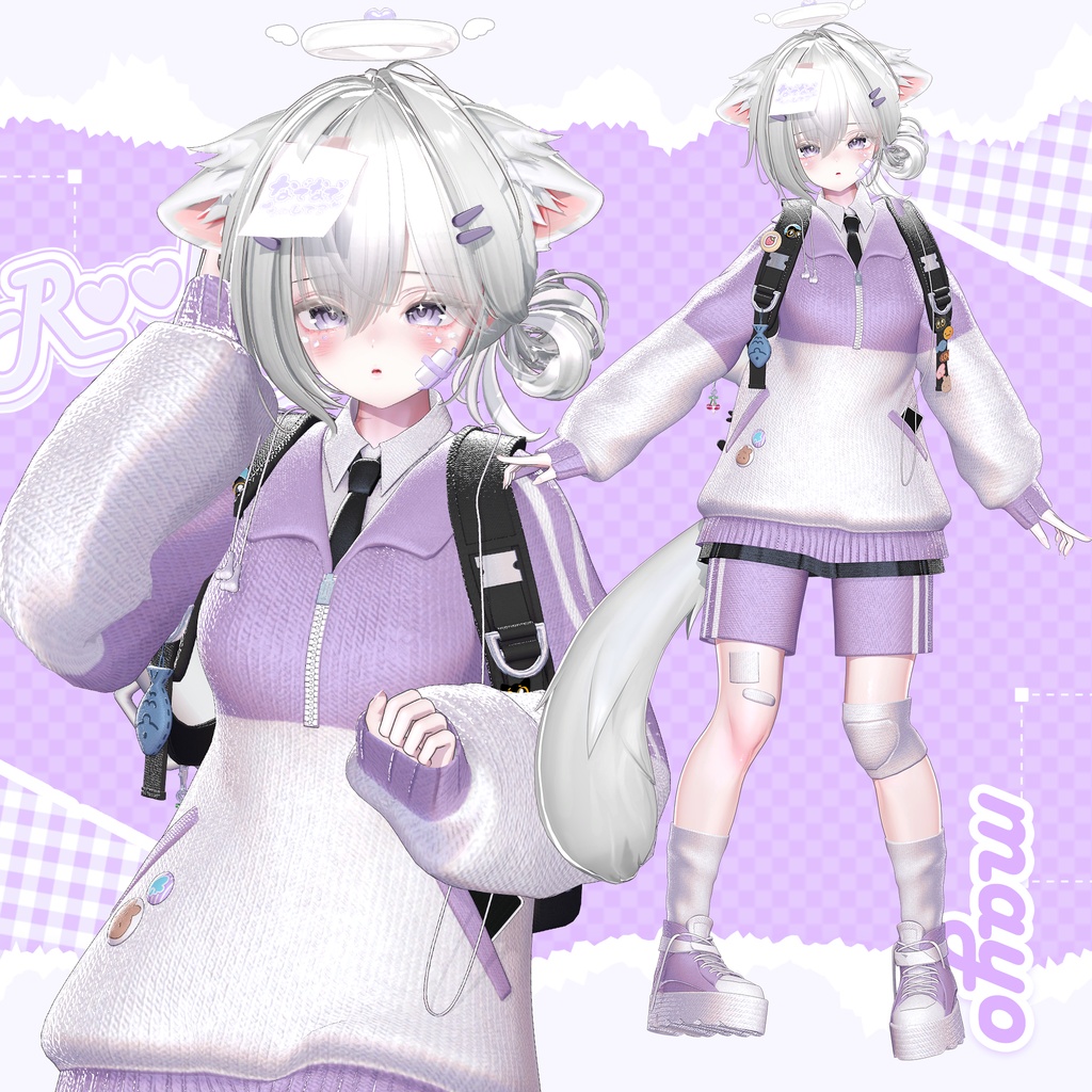 🎒 Rookly Mate 🎒 No. 006『 VRC Clothes / VRC 衣装 』