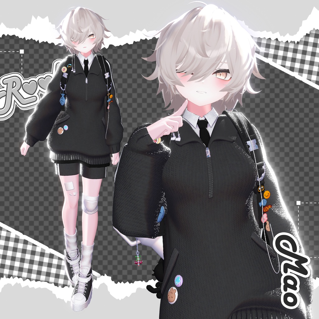 🎒 Rookly Mate 🎒 No. 006『 VRC Clothes / VRC 衣装 』