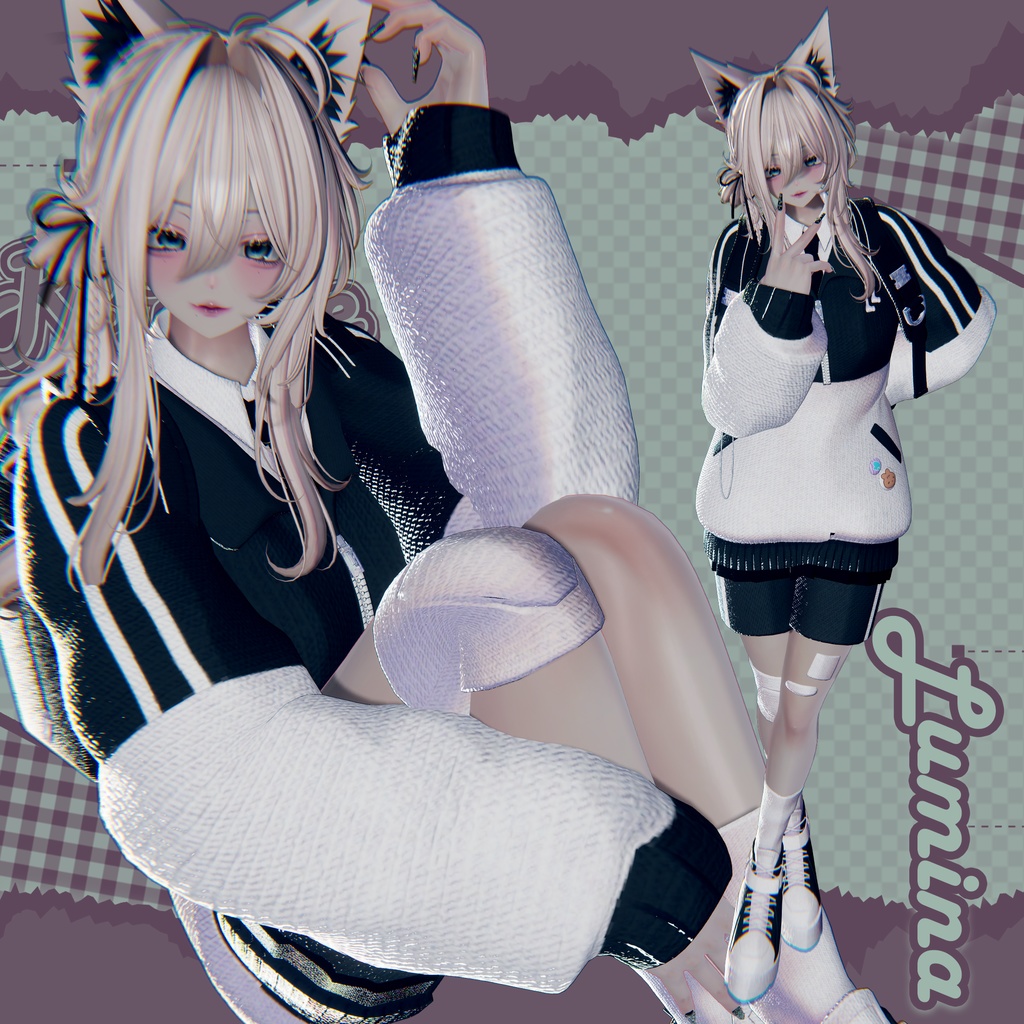 🎒 Rookly Mate 🎒 No. 006『 VRC Clothes / VRC 衣装 』