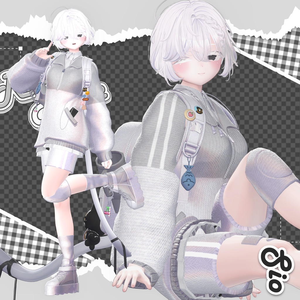 🎒 Rookly Mate 🎒 No. 006『 VRC Clothes / VRC 衣装 』