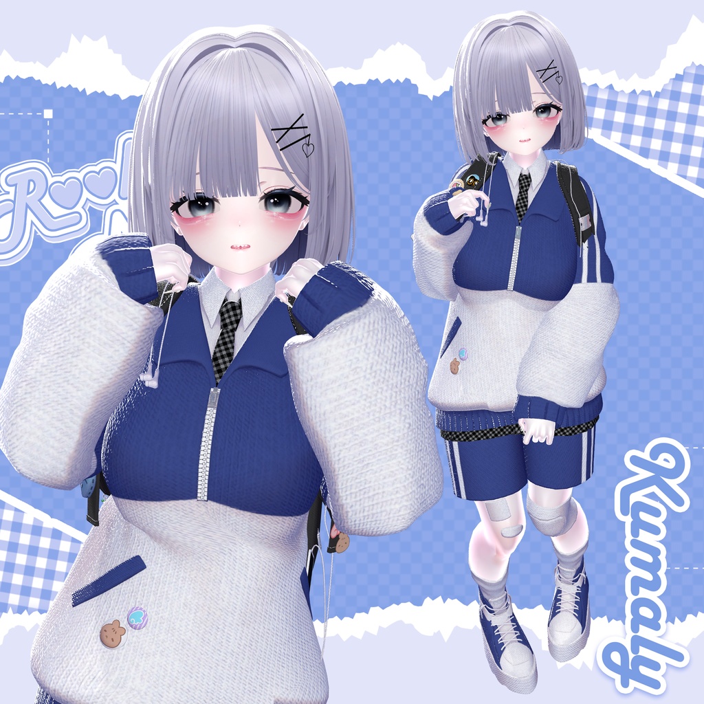 🎒 Rookly Mate 🎒 No. 006『 VRC Clothes / VRC 衣装 』