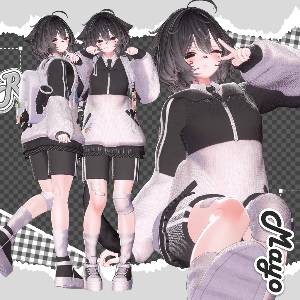 🎒 Rookly Mate 🎒 No. 006『 VRC Clothes / VRC 衣装 』