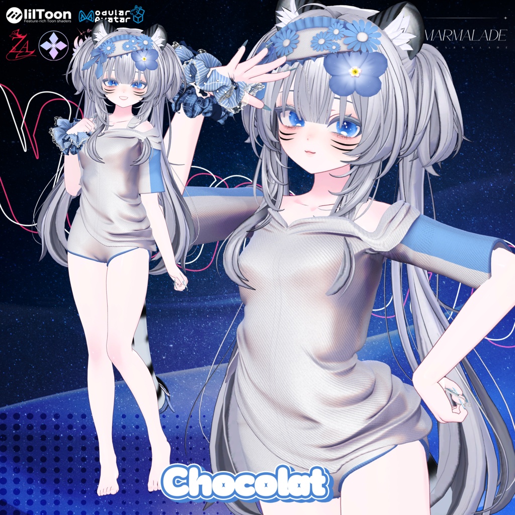 💤 007 : Narumii 💤『 VRC Clothes / VRC 衣装 』