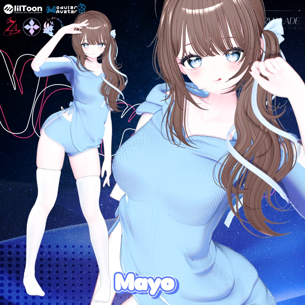 💤 007 : Narumii 💤『 VRC Clothes / VRC 衣装 』