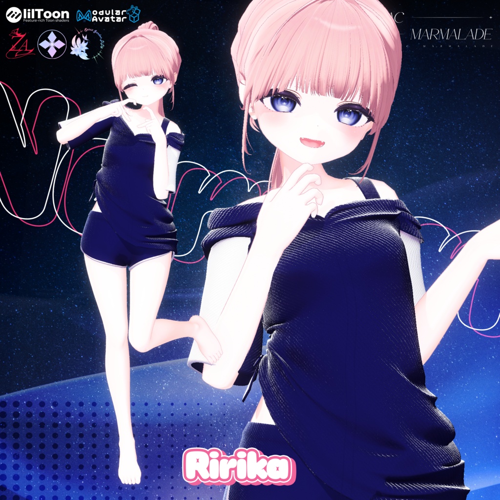 💤 007 : Narumii 💤『 VRC Clothes / VRC 衣装 』