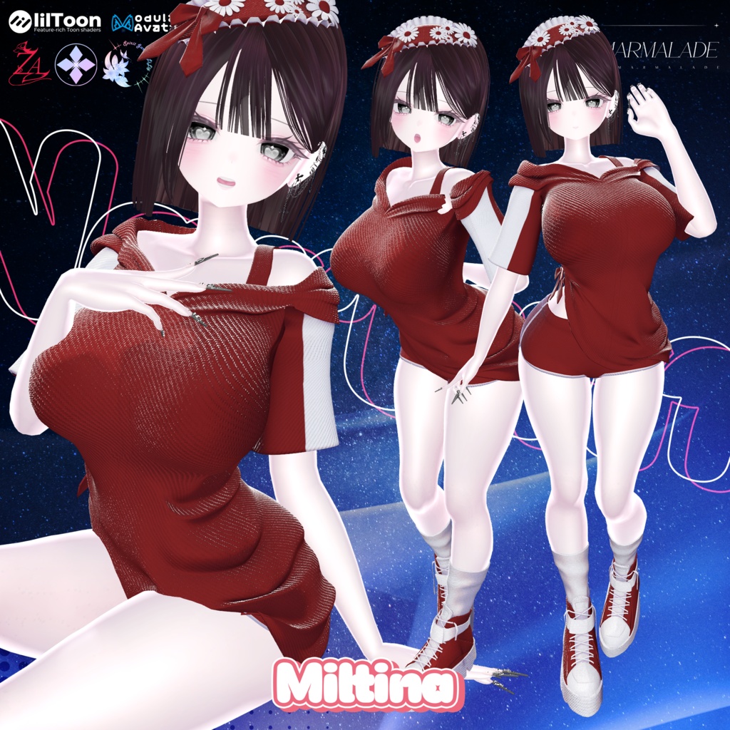 💤 007 : Narumii 💤『 VRC Clothes / VRC 衣装 』