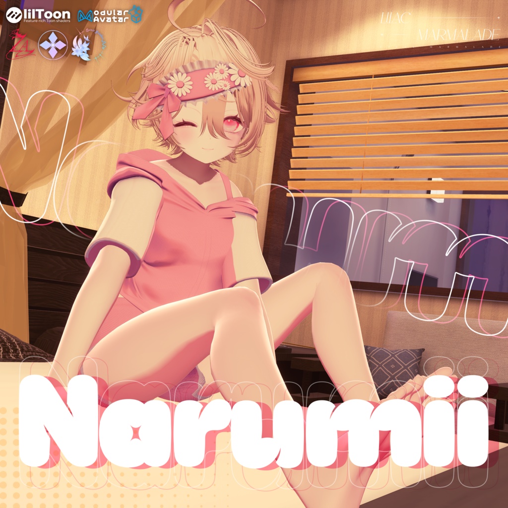 💤 007 : Narumii 💤『 VRC Clothes / VRC 衣装 』