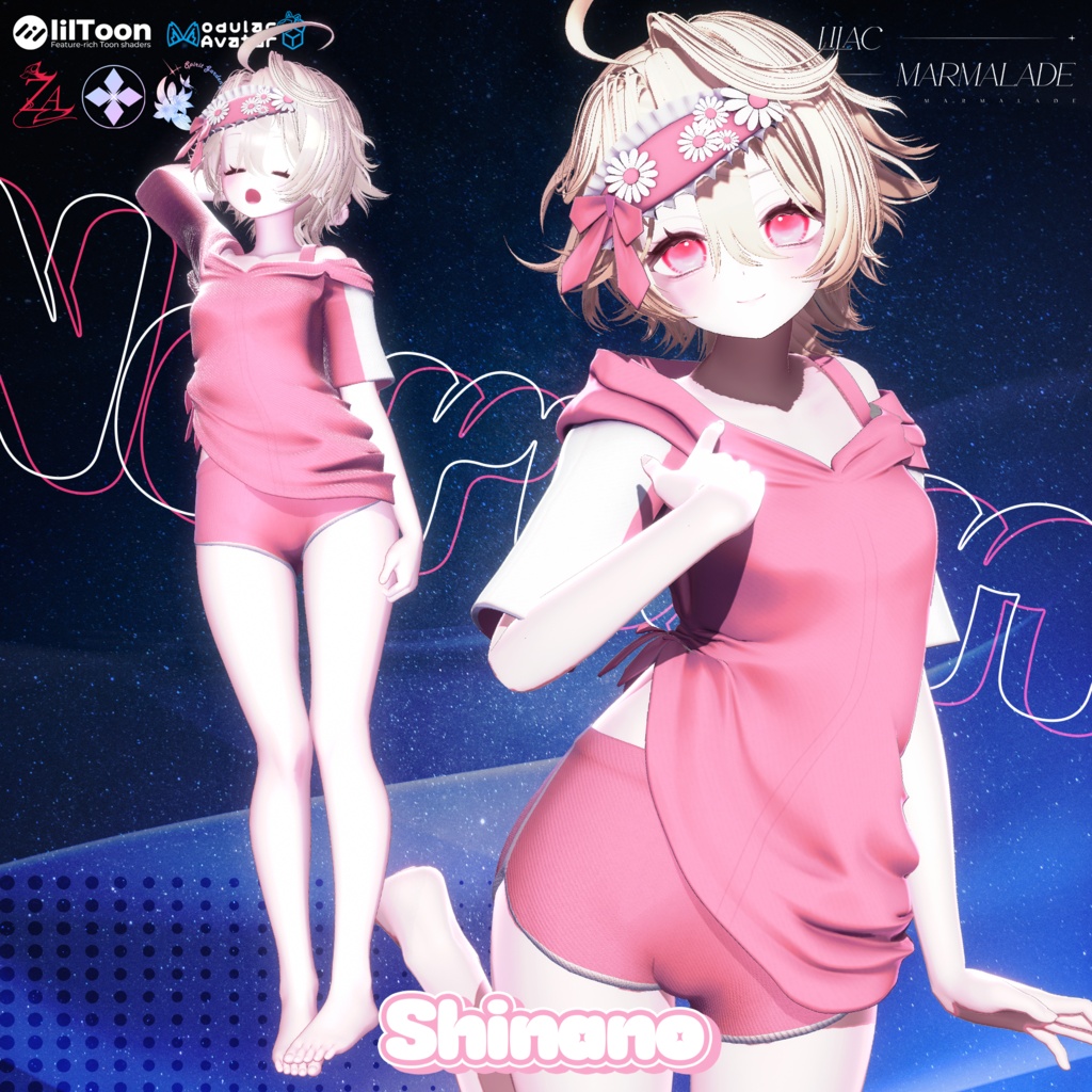 💤 007 : Narumii 💤『 VRC Clothes / VRC 衣装 』