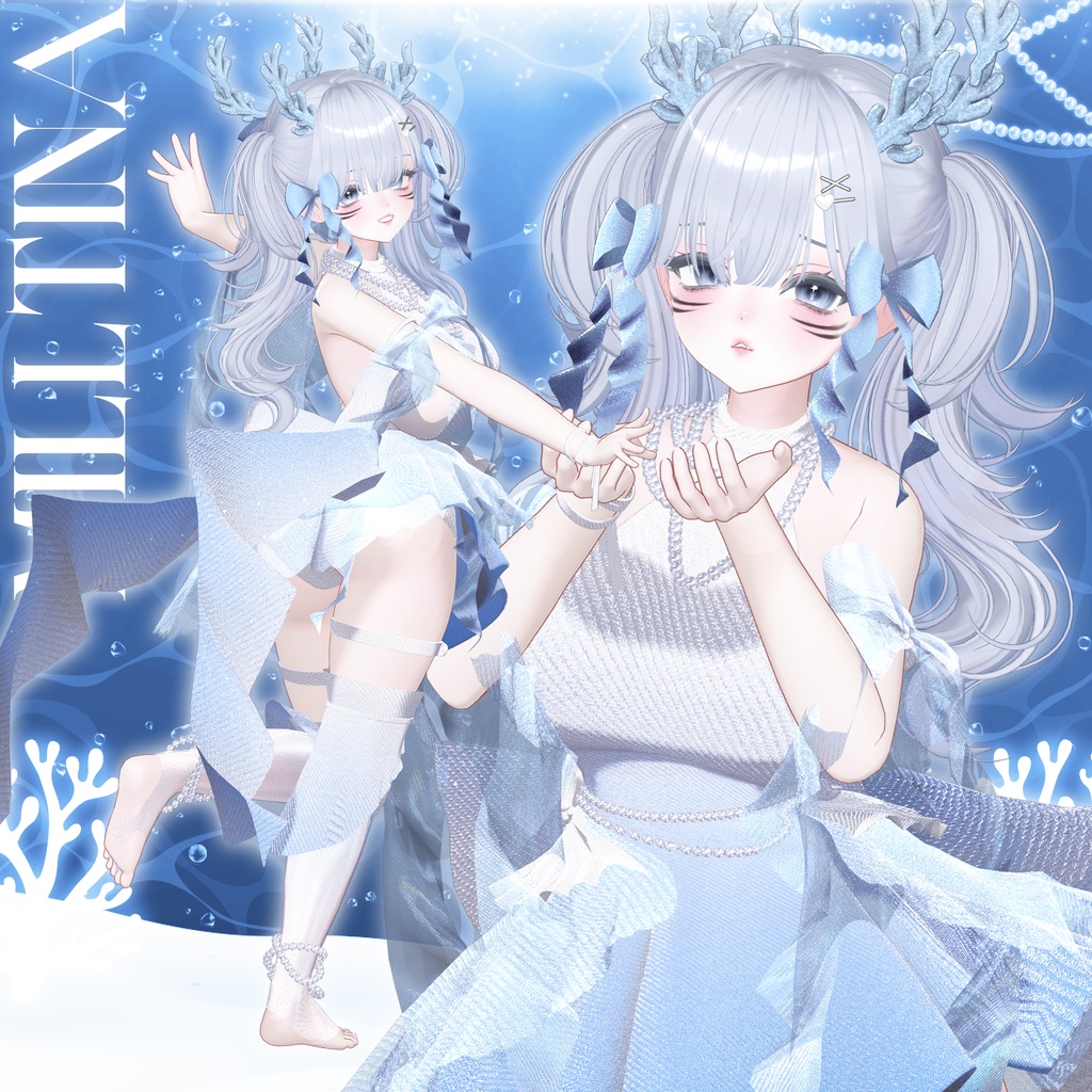 ๐ 008 : Moonlit Drift ๐ใ VRC Clothes / VRC ่กฃ่ฃ
ใ