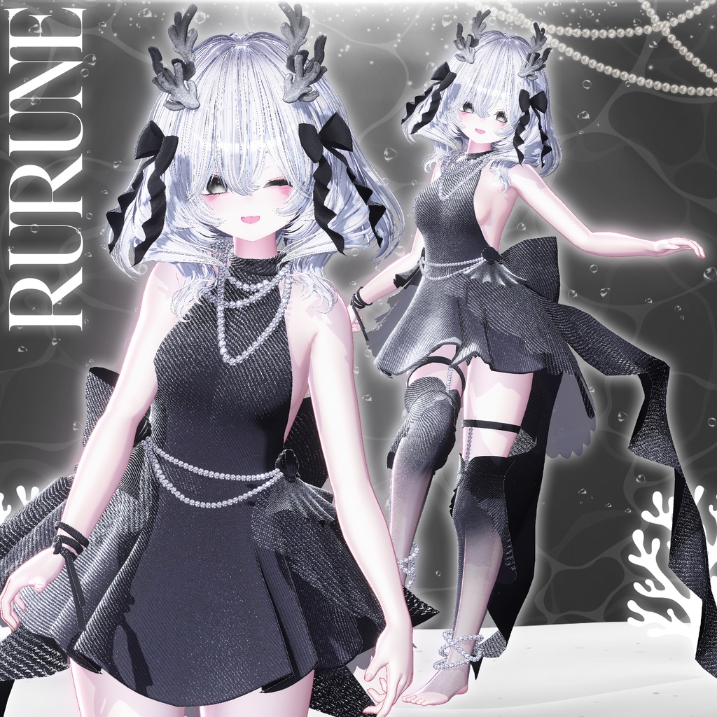 ๐ 008 : Moonlit Drift ๐ใ VRC Clothes / VRC ่กฃ่ฃ
ใ