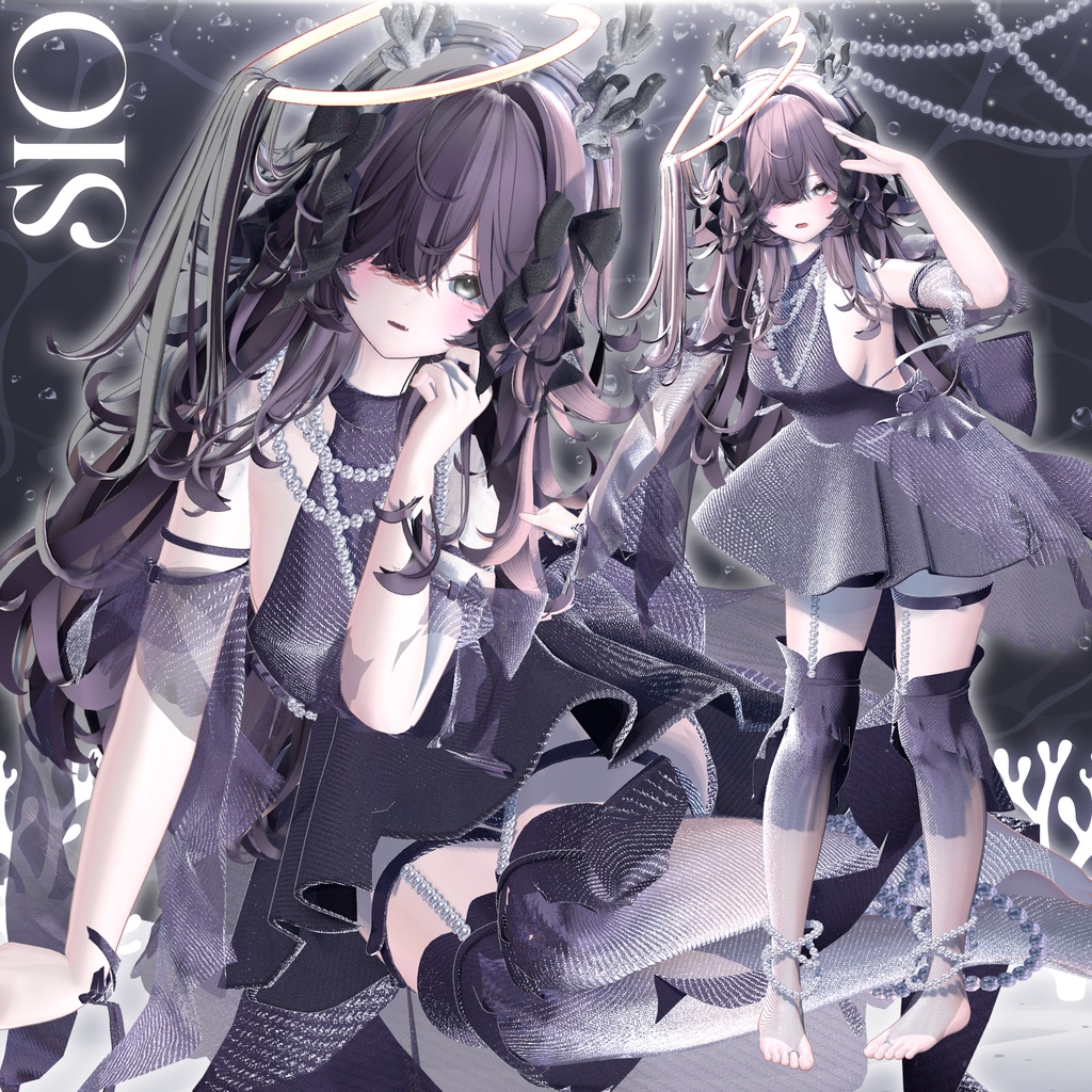 ๐ 008 : Moonlit Drift ๐ใ VRC Clothes / VRC ่กฃ่ฃ
ใ