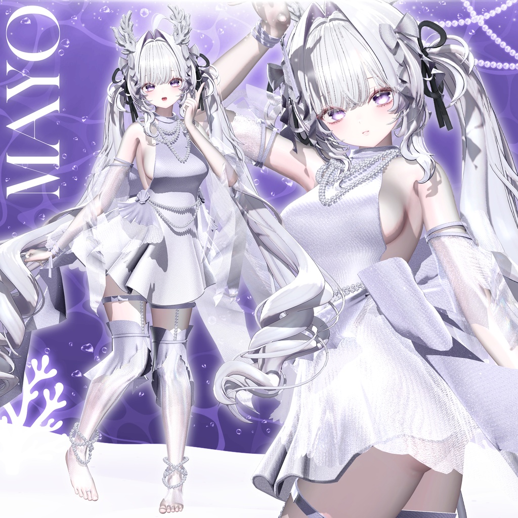 ๐ 008 : Moonlit Drift ๐ใ VRC Clothes / VRC ่กฃ่ฃ
ใ