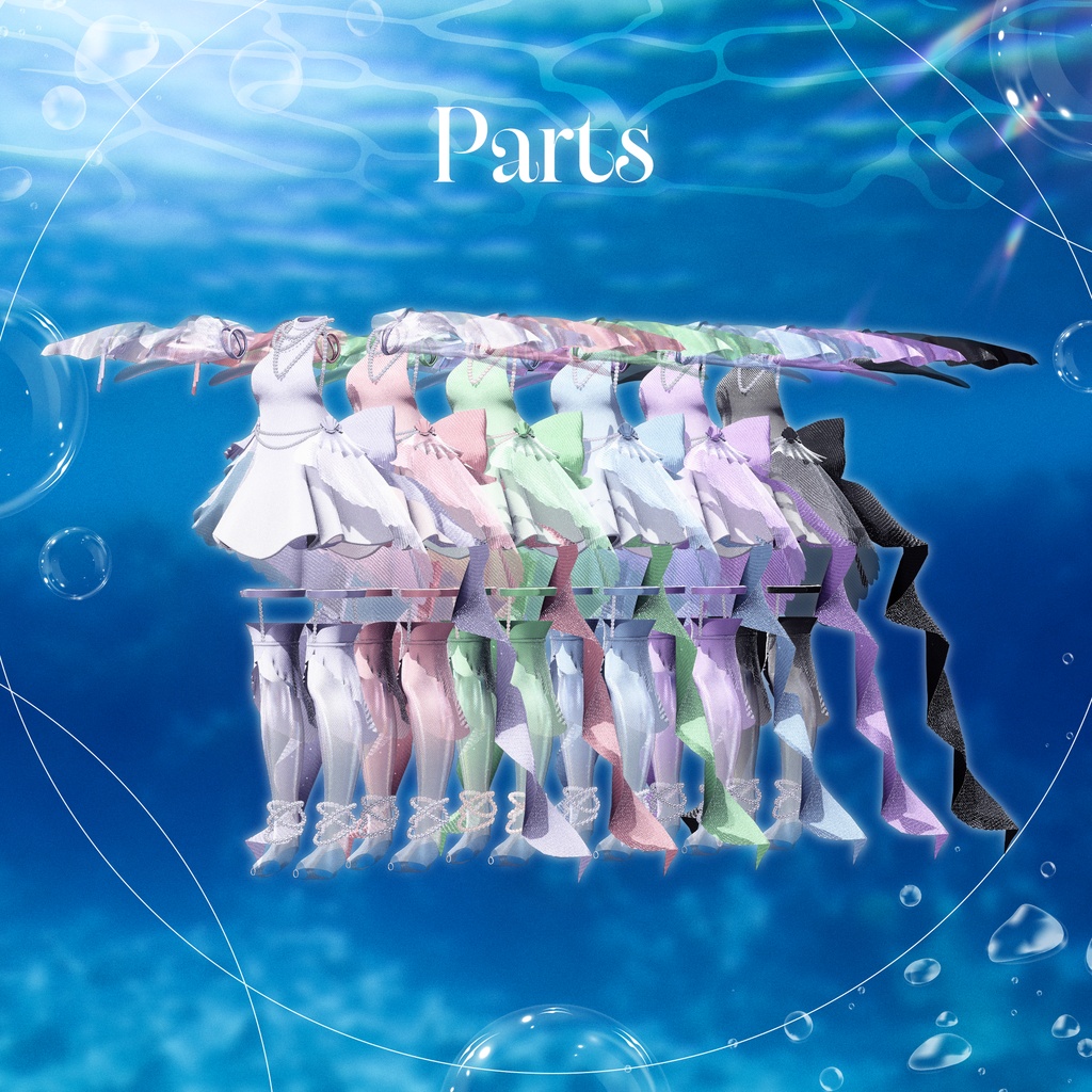 ๐ 008 : Moonlit Drift ๐ใ VRC Clothes / VRC ่กฃ่ฃ
ใ
