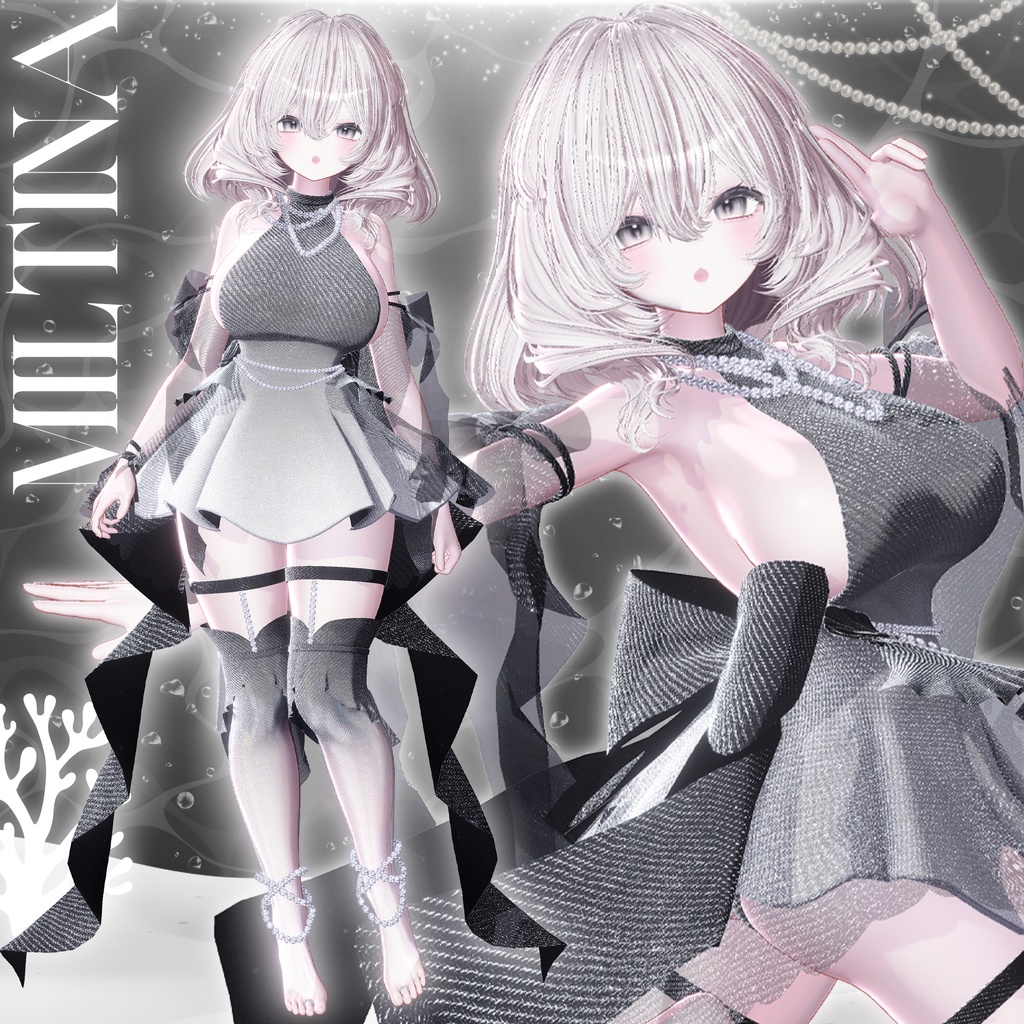 ๐ 008 : Moonlit Drift ๐ใ VRC Clothes / VRC ่กฃ่ฃ
ใ