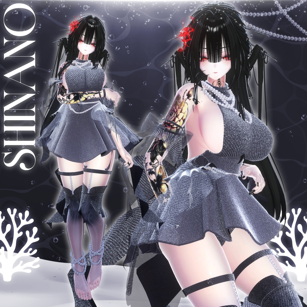 ๐ 008 : Moonlit Drift ๐ใ VRC Clothes / VRC ่กฃ่ฃ
ใ