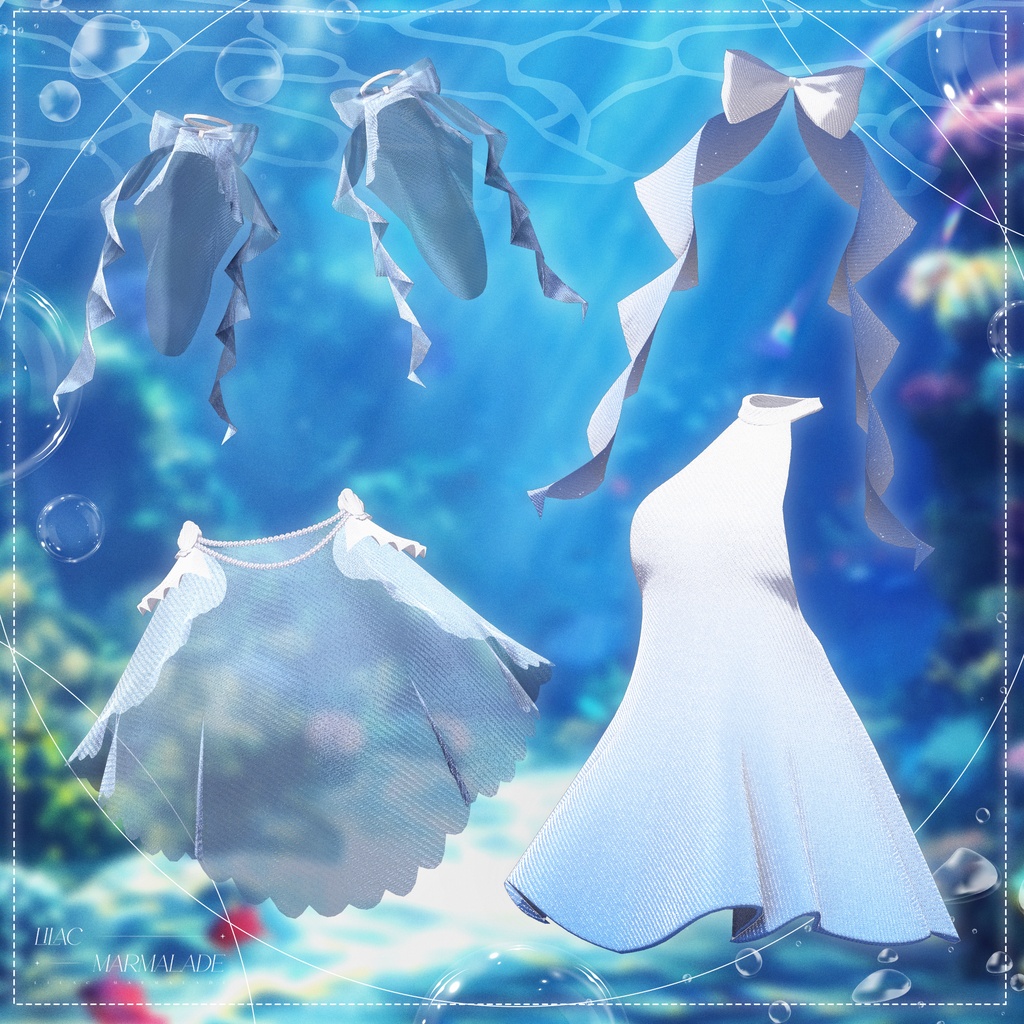 ๐ 008 : Moonlit Drift ๐ใ VRC Clothes / VRC ่กฃ่ฃ
ใ