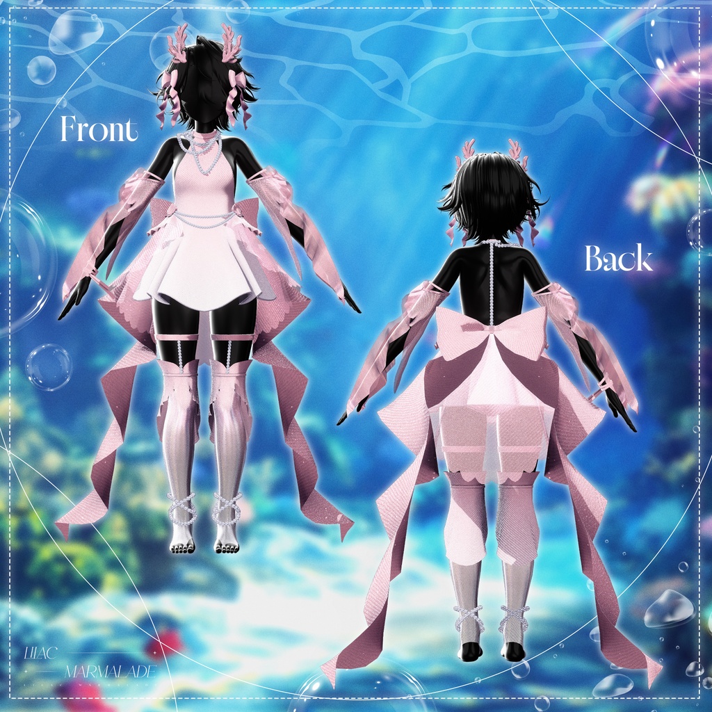 ๐ 008 : Moonlit Drift ๐ใ VRC Clothes / VRC ่กฃ่ฃ
ใ