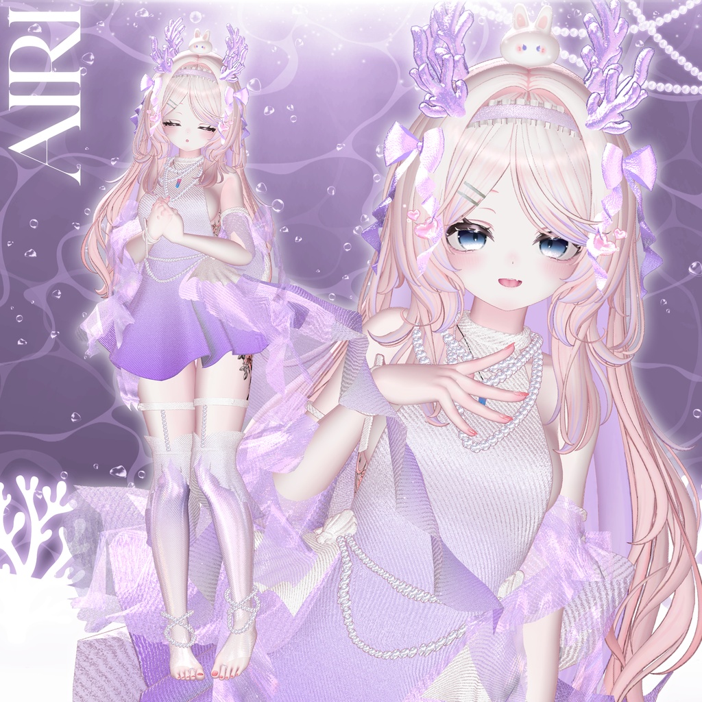 ๐ 008 : Moonlit Drift ๐ใ VRC Clothes / VRC ่กฃ่ฃ
ใ