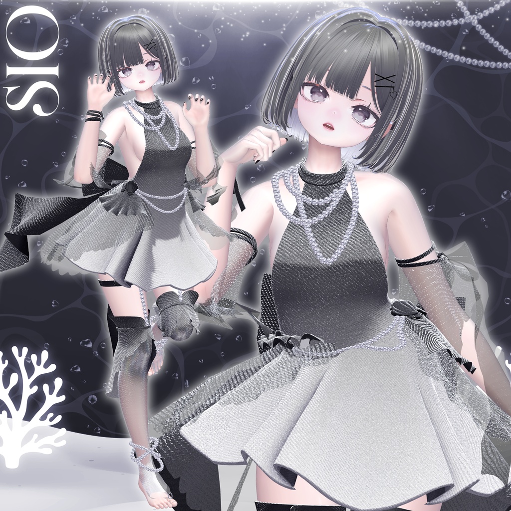 ๐ 008 : Moonlit Drift ๐ใ VRC Clothes / VRC ่กฃ่ฃ
ใ
