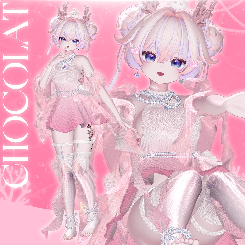 ๐ 008 : Moonlit Drift ๐ใ VRC Clothes / VRC ่กฃ่ฃ
ใ