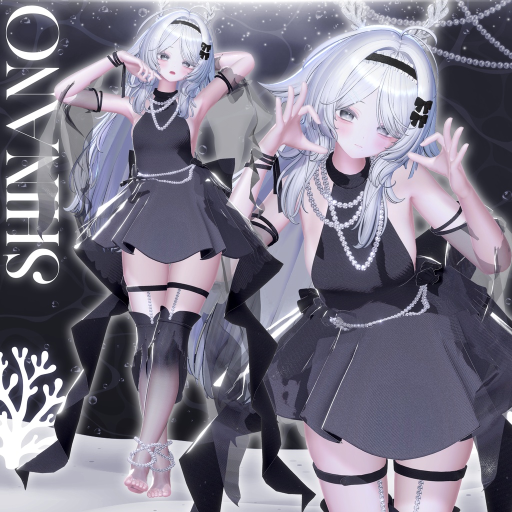 ๐ 008 : Moonlit Drift ๐ใ VRC Clothes / VRC ่กฃ่ฃ
ใ