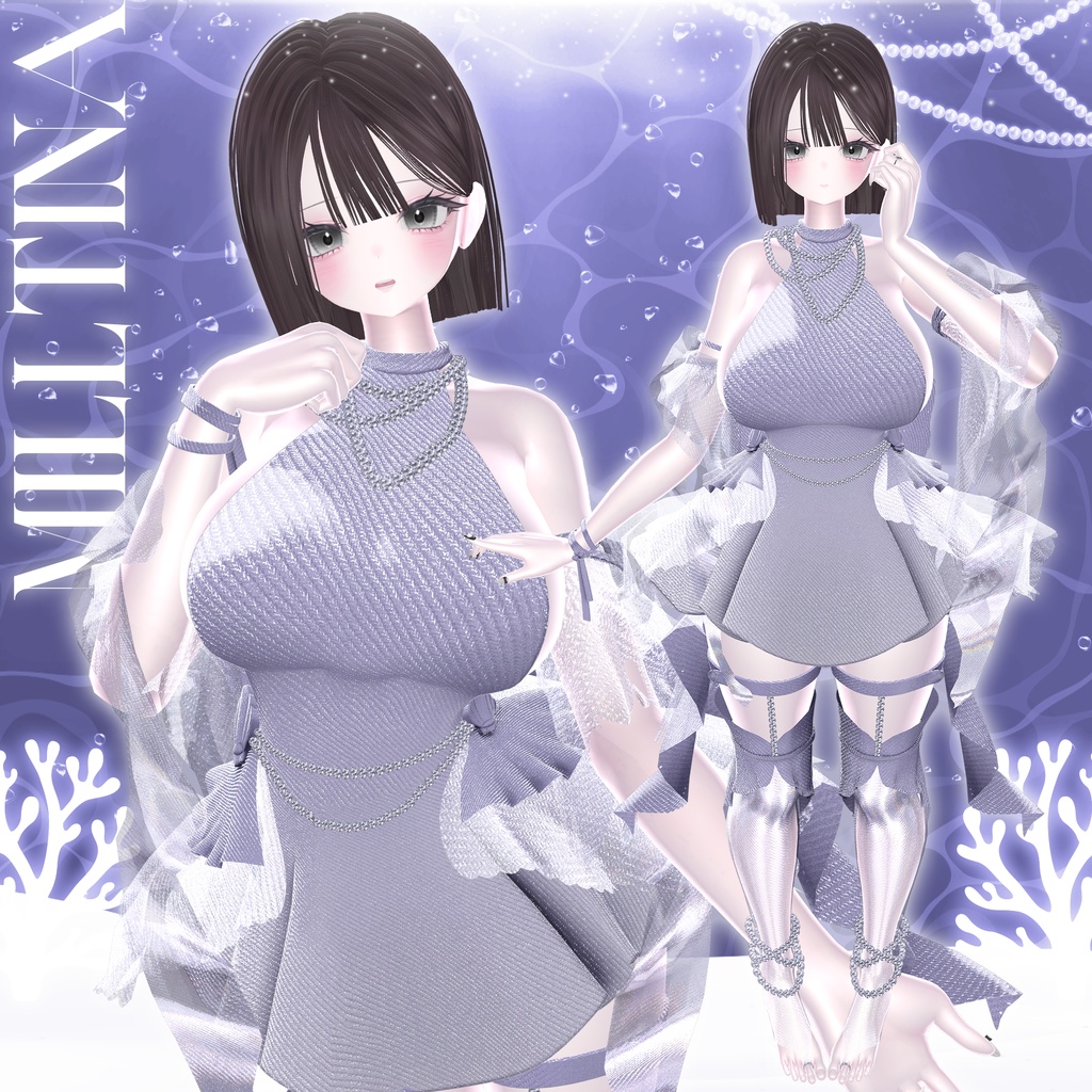 ๐ 008 : Moonlit Drift ๐ใ VRC Clothes / VRC ่กฃ่ฃ
ใ