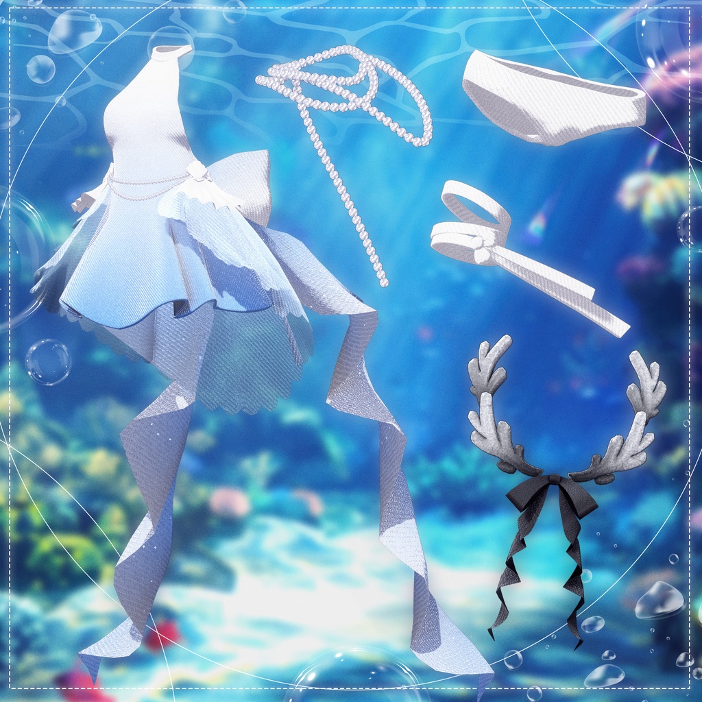๐ 008 : Moonlit Drift ๐ใ VRC Clothes / VRC ่กฃ่ฃ
ใ