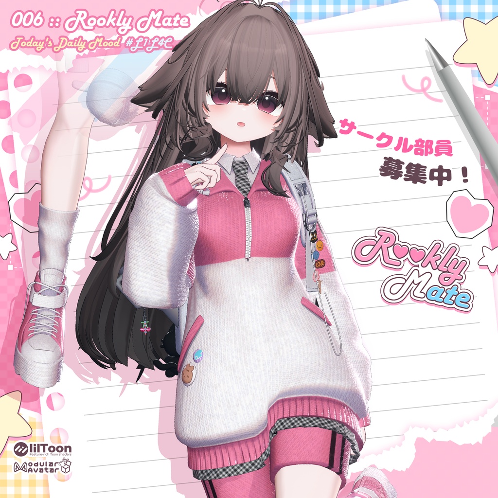 【SALE】輝夜(Kaguya)ちゃん衣装PACK💜衣装7着セット/Outfit 7 set