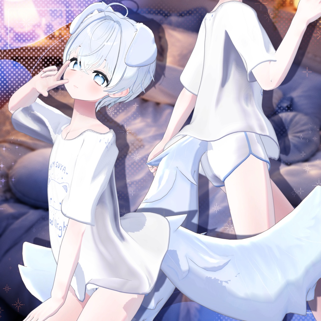 ✨すやすやグッドナイト✨『 VRC Clothes / VRC 衣装 』