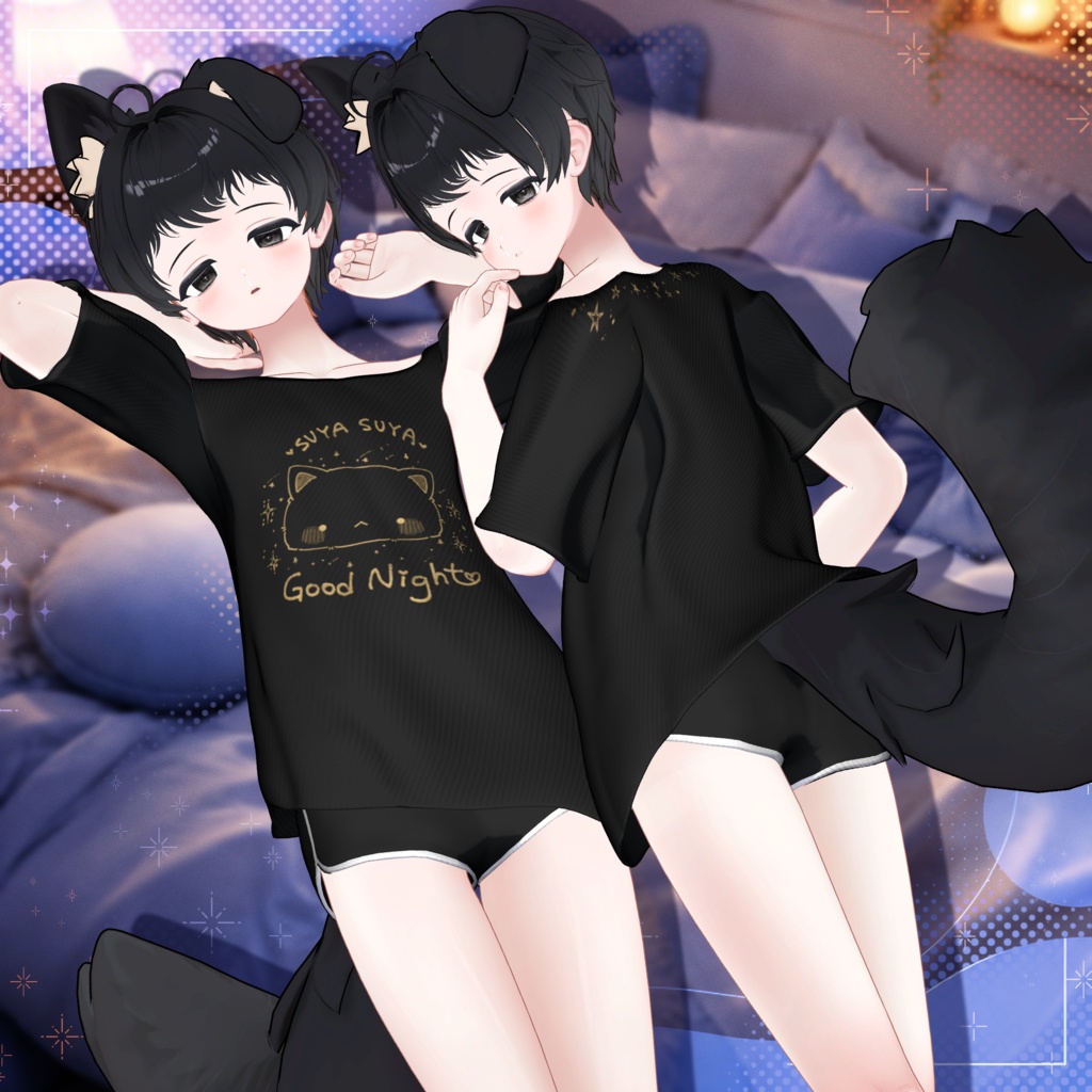 ✨すやすやグッドナイト✨『 VRC Clothes / VRC 衣装 』