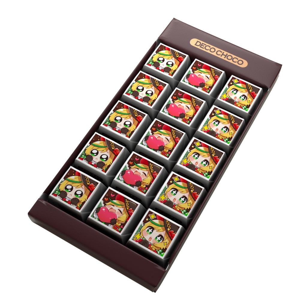 ノピ Valentine's Day 2026 DECOチョコ(15個入り)