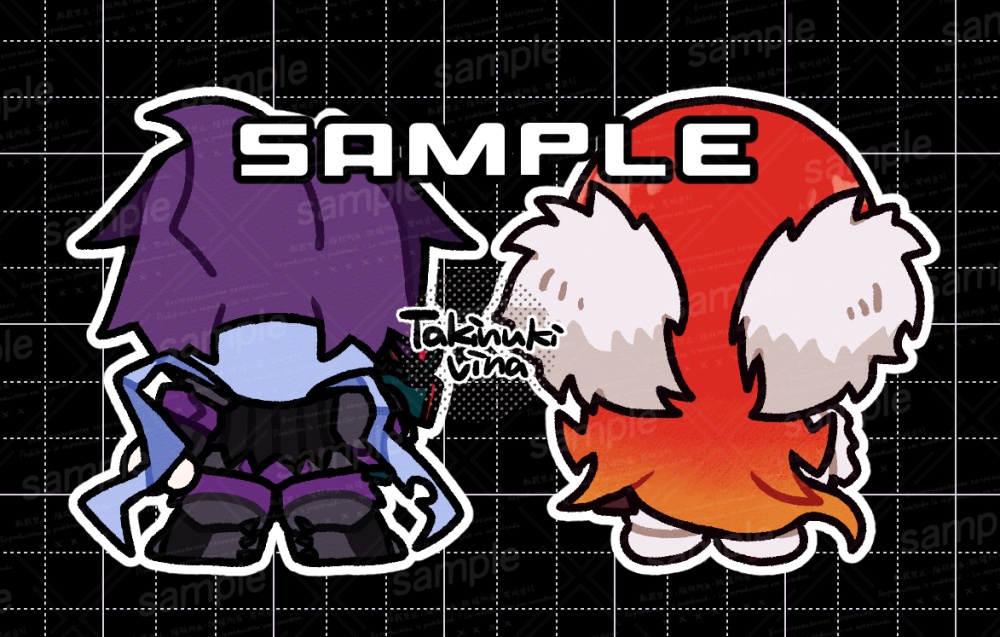 サバタorラタトスクアクリルキーホルダー