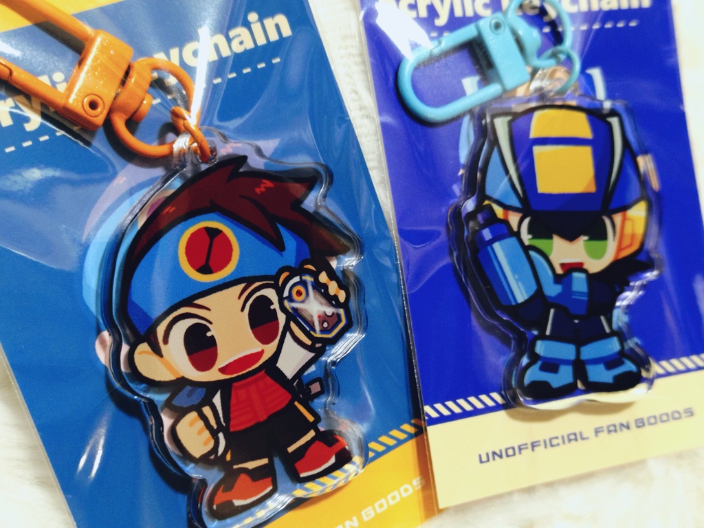 熱斗orロックマンアクリルキーホルダー