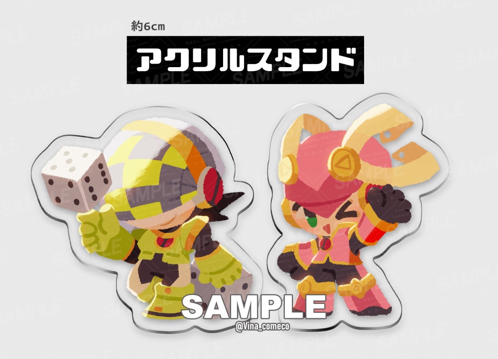 ロールソウル・ナンバーソウルアクリルスタンド