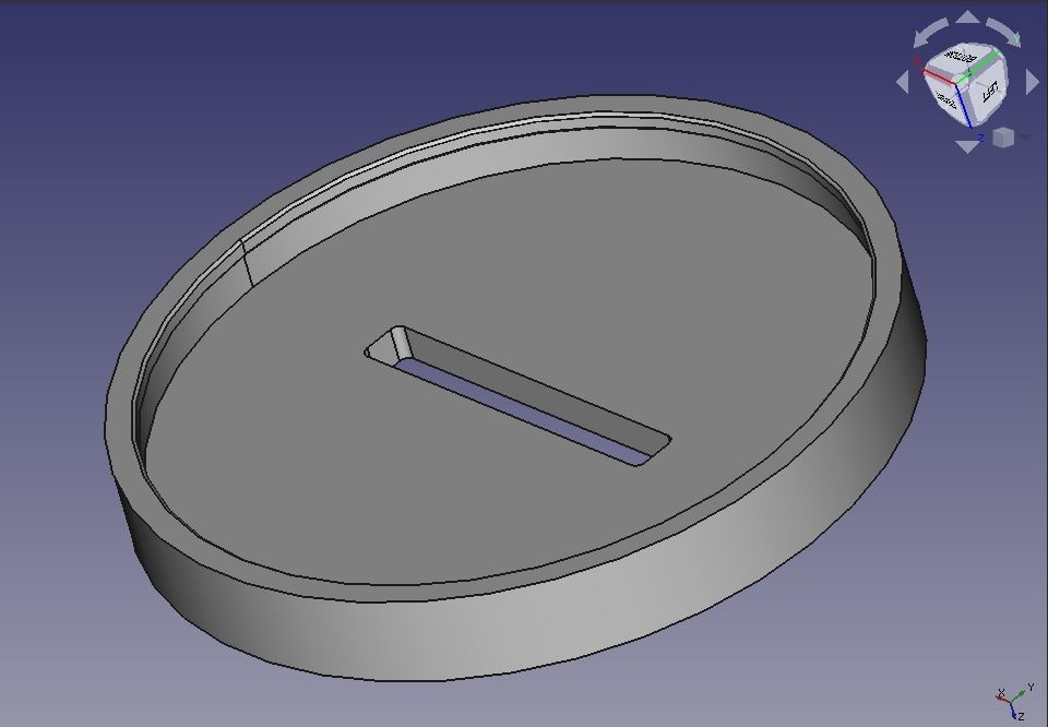 空き缶貯金箱化カバー(水曜日の猫用)