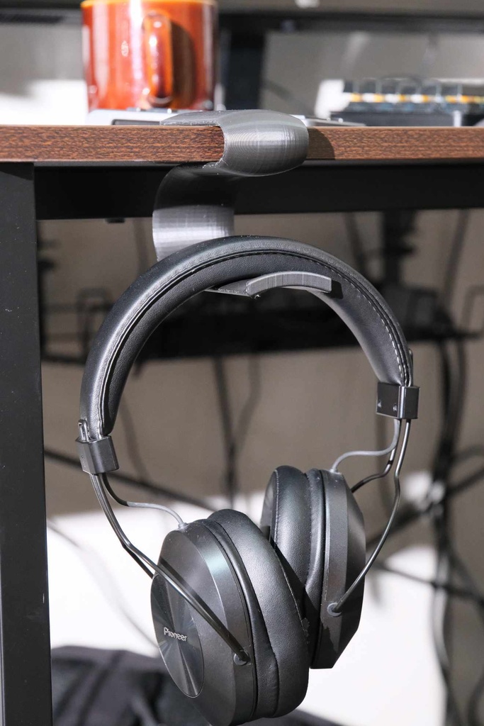 ヘッドフォンハンガー3Dデータ