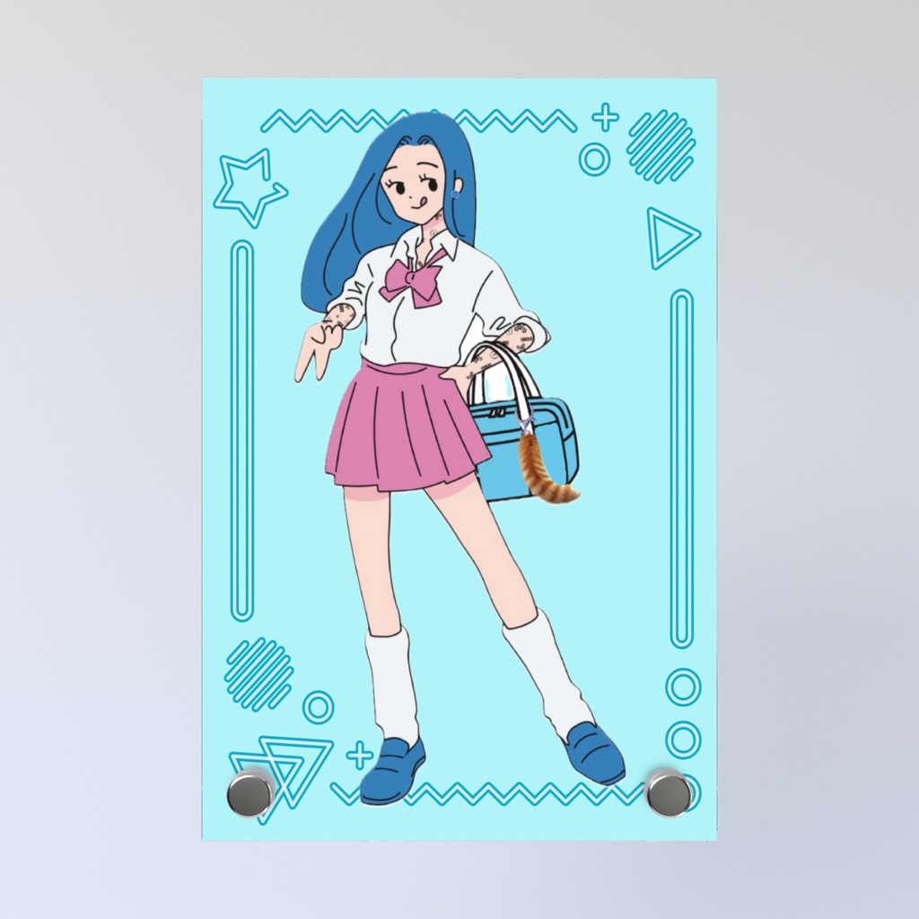 ギャル百々目鬼 アクリルフォトパネル