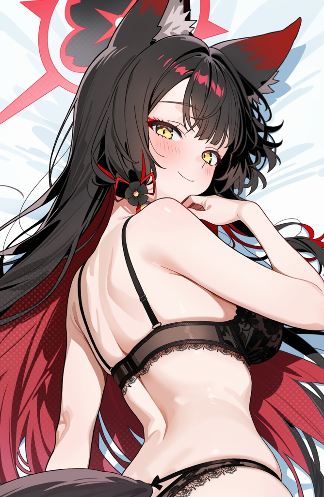 【ブルーアーカイブ -Blue Archive-】ワカモ 抱き枕カバー