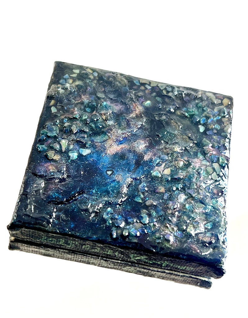 てのひらになみおと『<星夜>ピーコックグリーン』