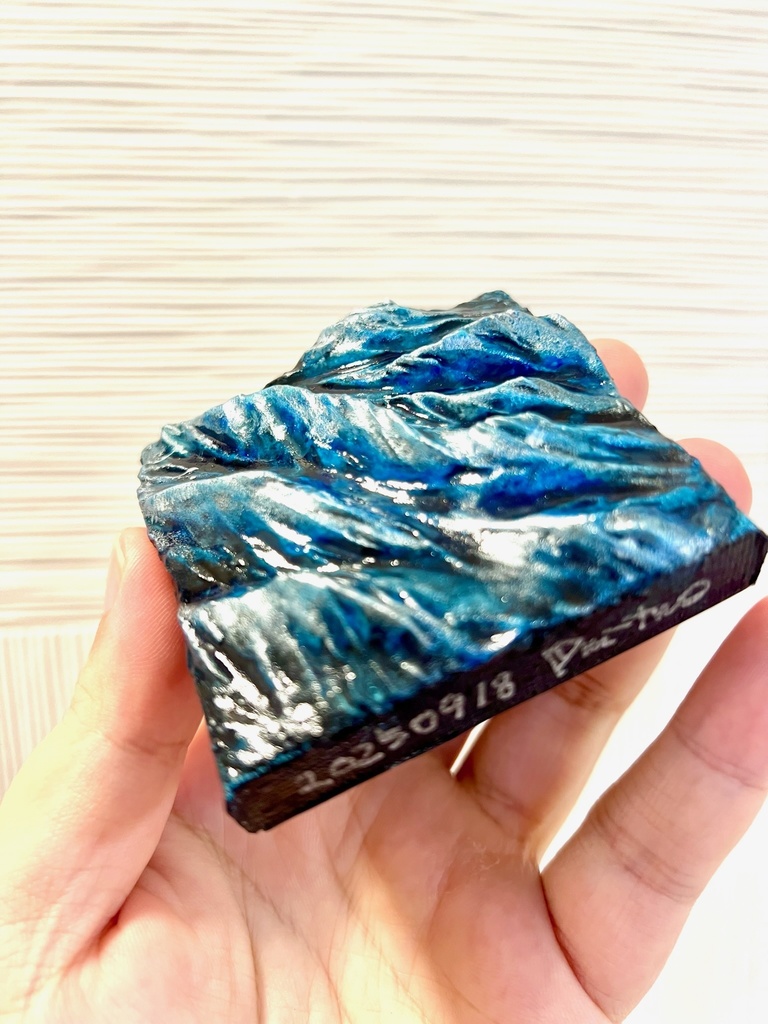 てのひらになみおと『サファイアブルー』