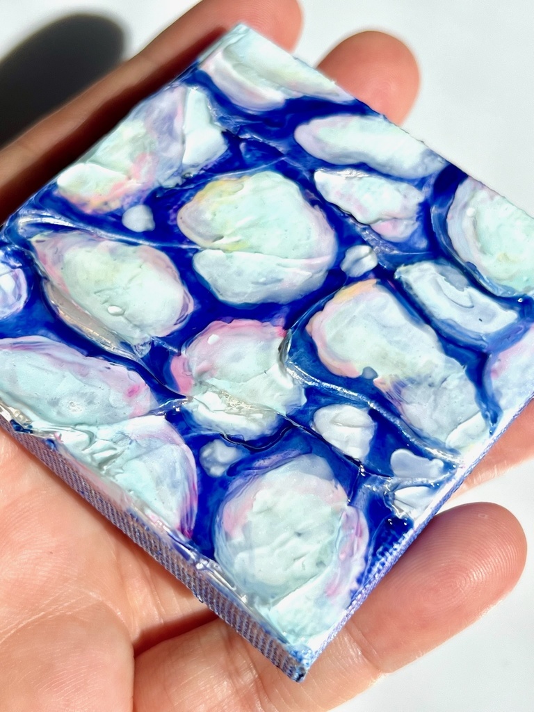 てのひらになみおと『サルビアブルー』