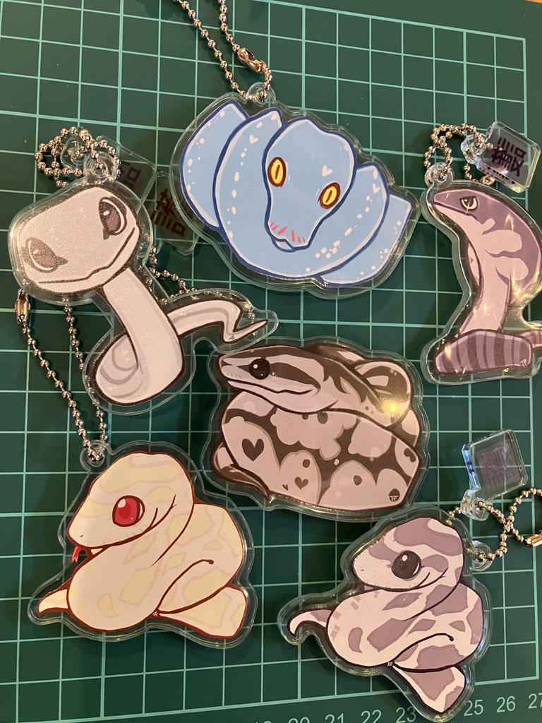 巳年おみくじブラインドアクリルキーホルダー