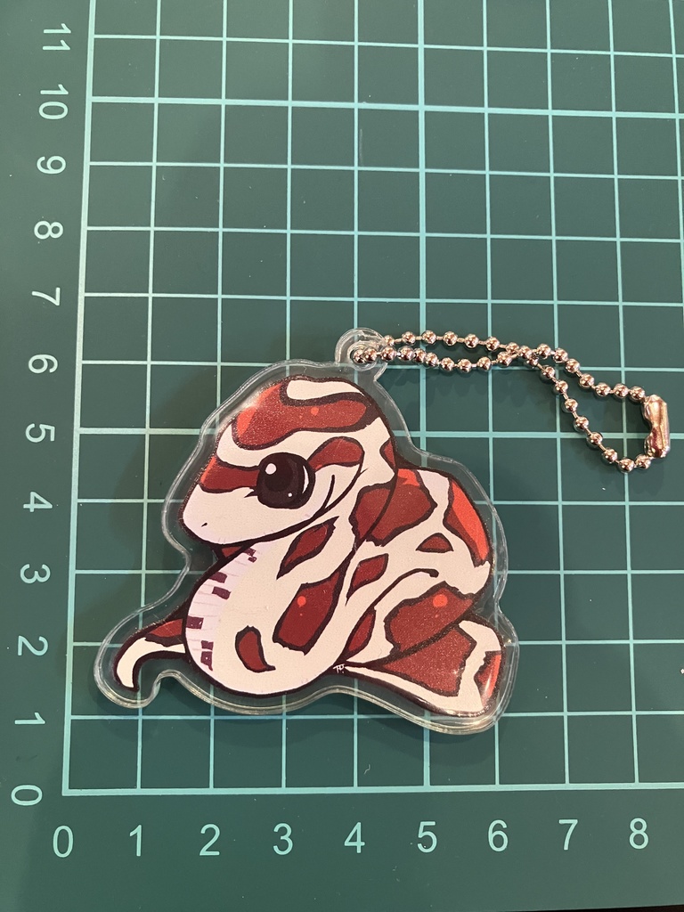 コーンスネーク(ノーマル)アクリルキーホルダー