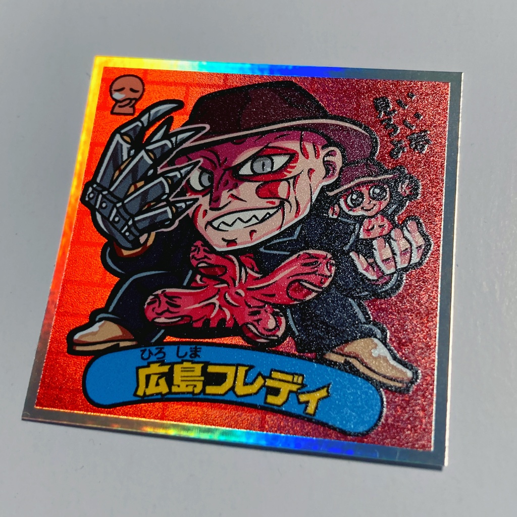 【ﾚｲﾝﾎﾞｰﾎﾛVer.】ﾎﾗｰﾏﾝｼｰﾙ第1弾「広島フレディ」枚数限定❗️