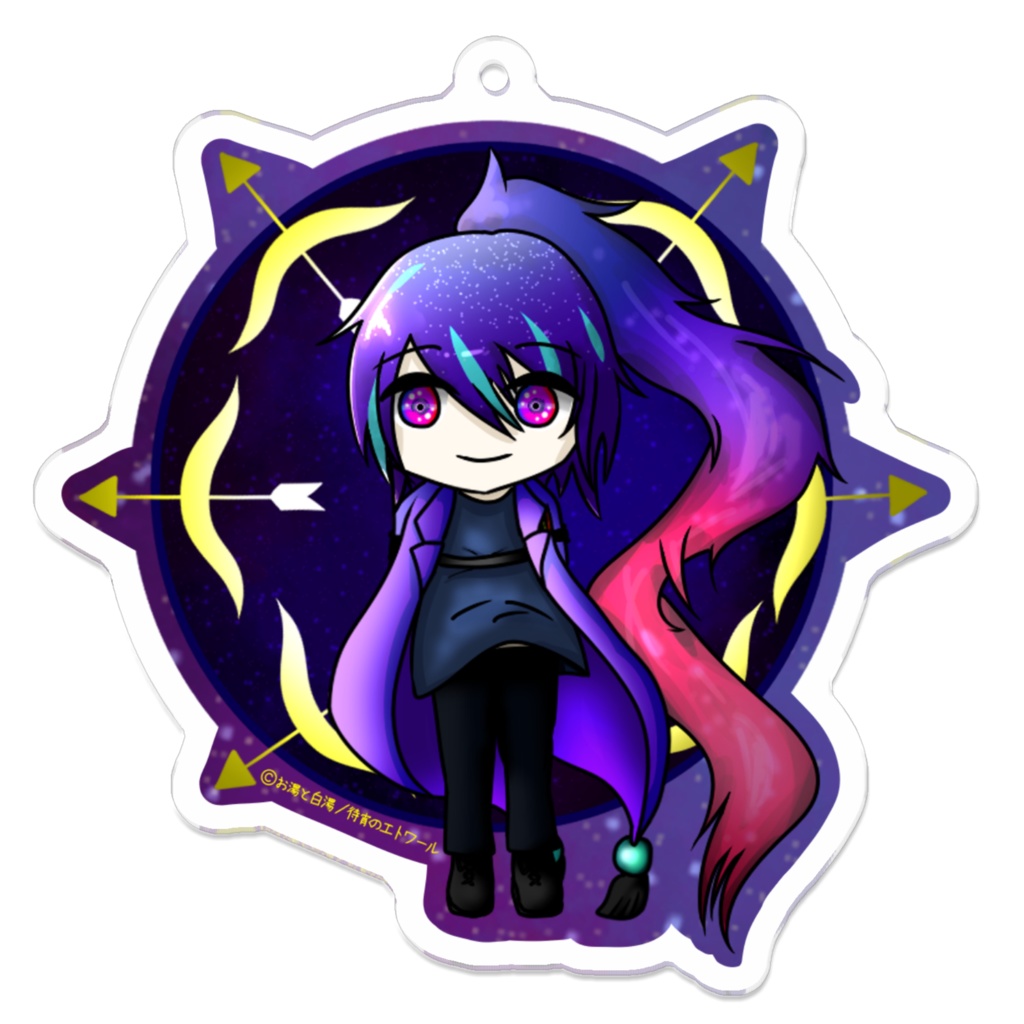 いて座 ゴーティシスター アクリルキーホルダー 【待宵のエトワール】