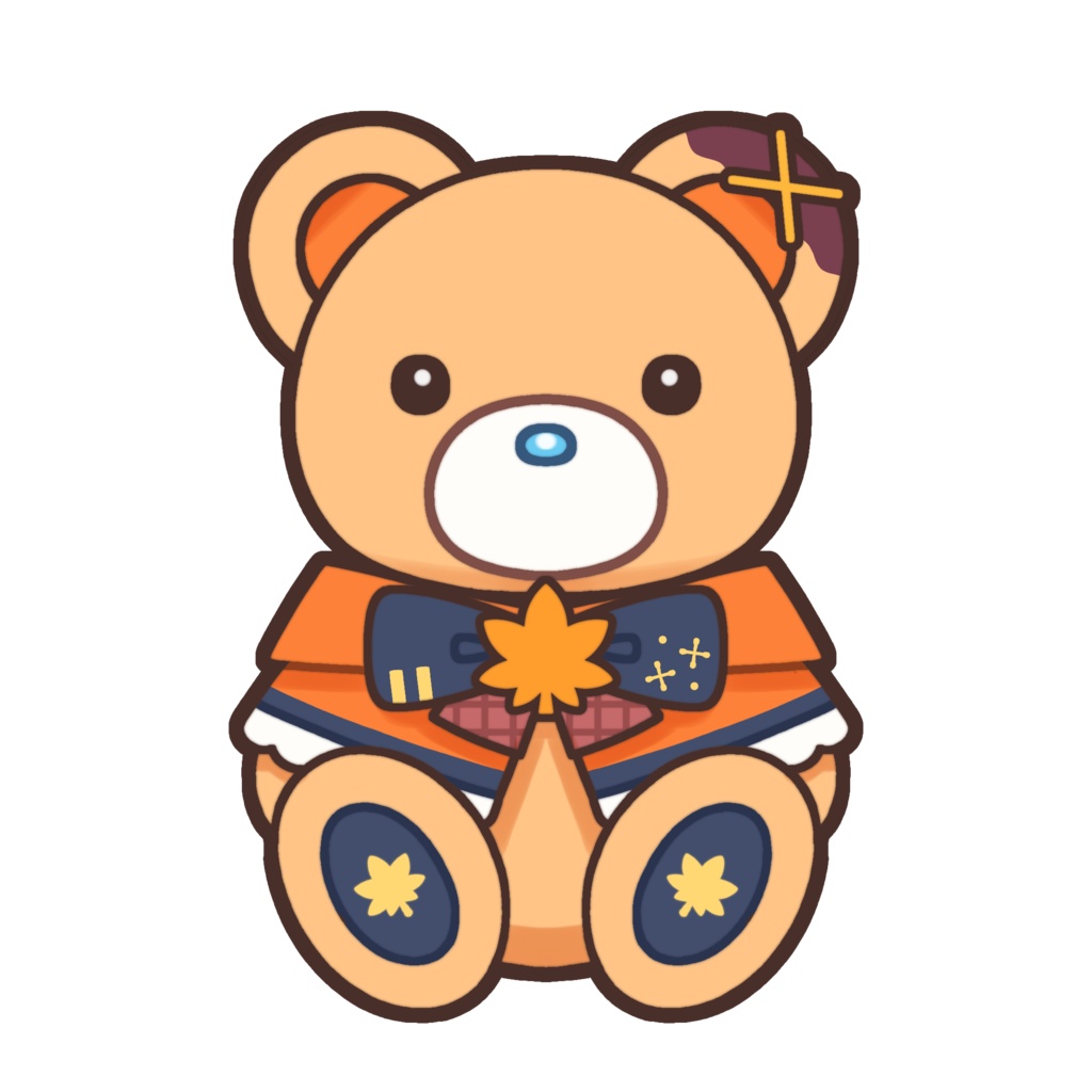 【アクキー】おでかけふうベア