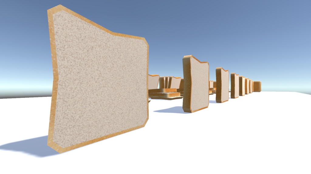 食パン(Cube型)3Dモデル