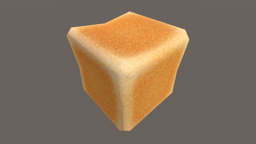 食パン（Cube型）3Dモデル